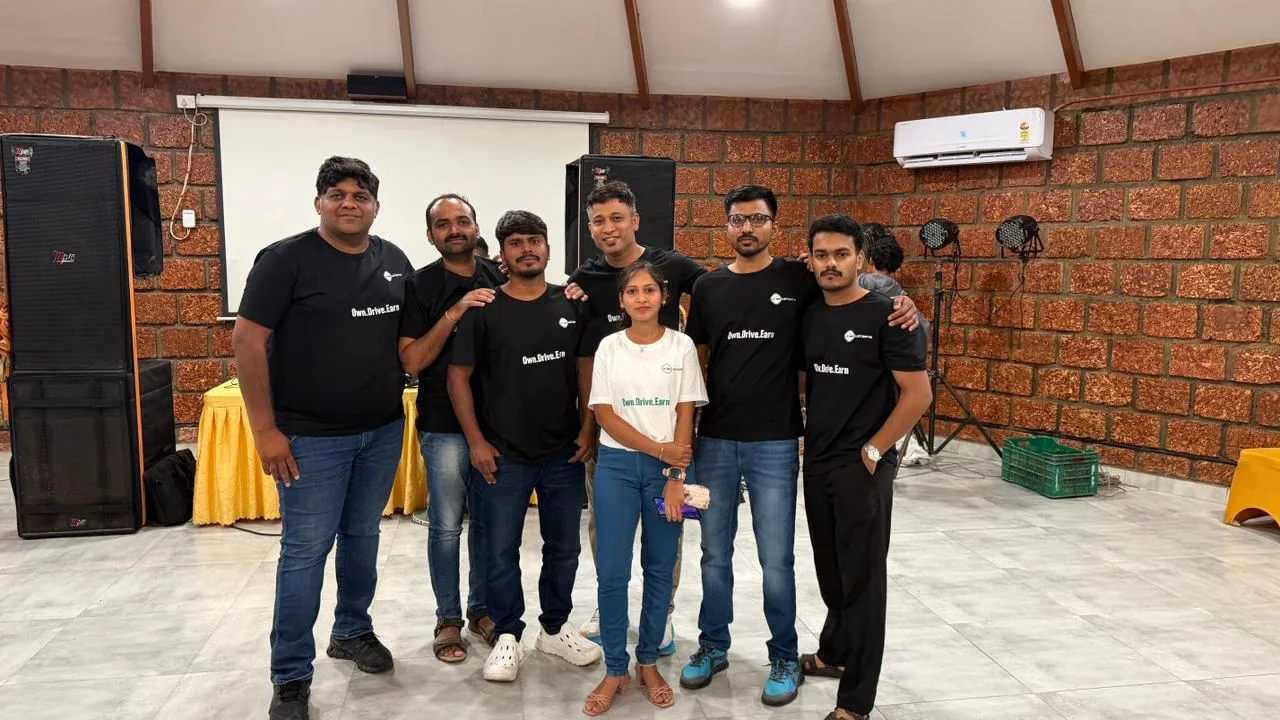The LetzRyd team at Friday lunch